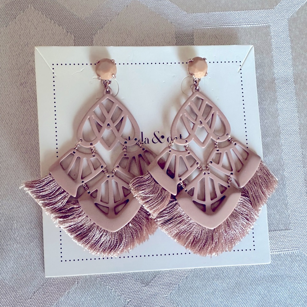 Stella & Dot Statement Earrings (Three Colors Available)